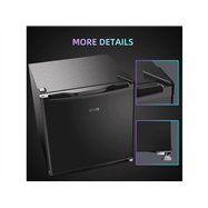 Kompresorový minibar CHIQ CSD46D4D, černo-šedý, 46 l