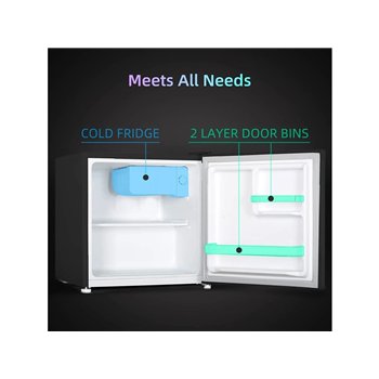 Kompresorový minibar CHIQ CSD46D4D, černo-šedý, 46 l