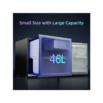 Kompresorový minibar CHIQ CSD46D4D, černo-šedý, 46 l