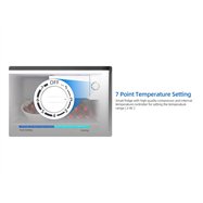 Kompresorový minibar CHIQ CSD46D4D, černo-šedý, 46 l