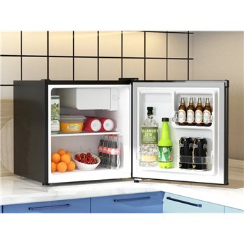 Kompresorový minibar CHIQ CSD46D4D, černo-šedý, 46 l