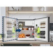 Kompresorový minibar CHIQ CSD46D4D, černo-šedý, 46 l