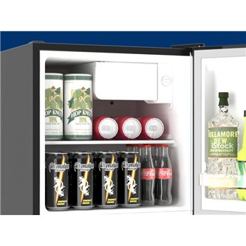 Kompresorový minibar CHIQ CSD46D4D, černo-šedý, 46 l