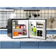 Kompresorový minibar CHIQ CSD46D4D, černo-šedý, 46 l