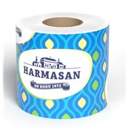 Ekonomický toaletní papír 1vrstvý, recyklovaný, návin 50 m