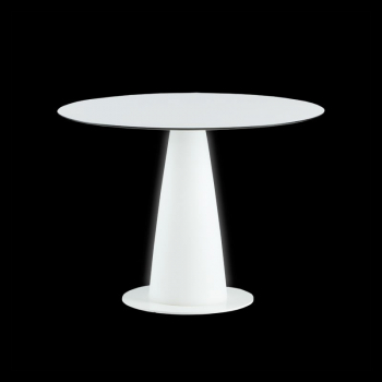 Koktejlový svítící stůl Hopla Light s kulatou deskou 