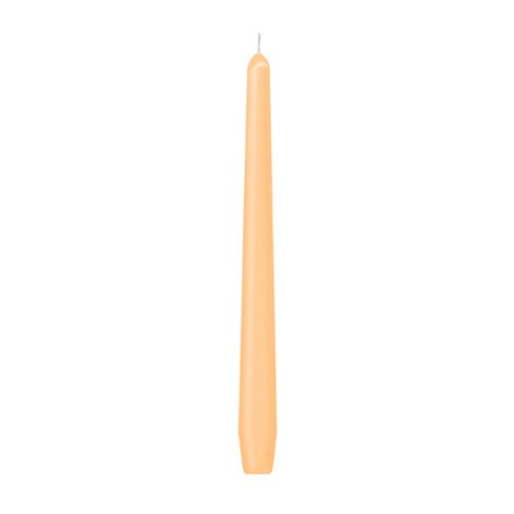 Svíčka konická 245mm spricot