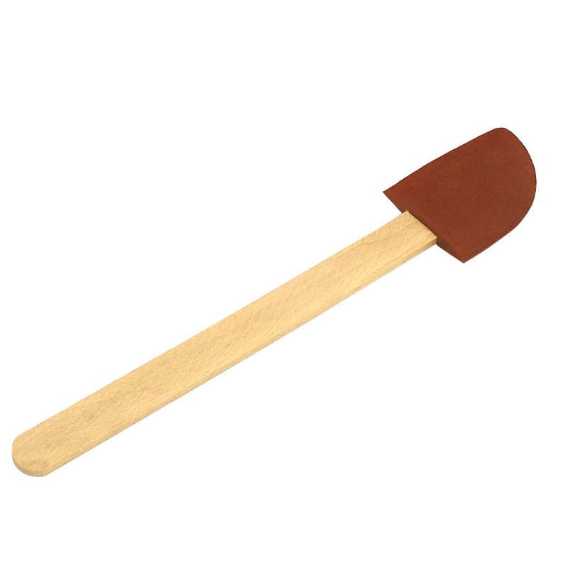 Gumová stěrka s dřevěnou rukojetí malá, 27 cm