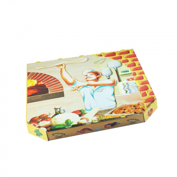 Krabice na pizzu z vlnité lepenky 32x32x3
