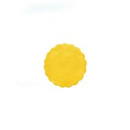 Rozetky AIRLAND 9 cm žluté