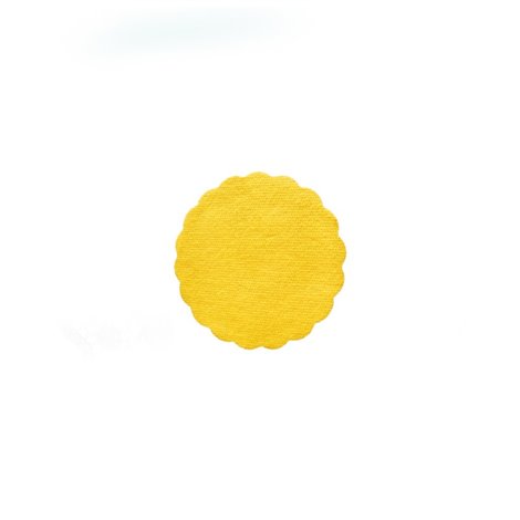 Rozetky AIRLAND 9 cm žluté